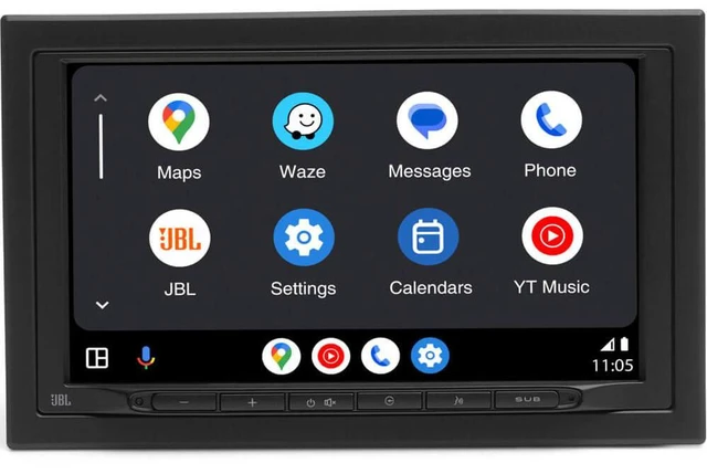 Alt view image 2 of 12 - JBL LEGEND700 7 inch Legend 700 Series Digital Media Receiver with CarPlay and Android Auto