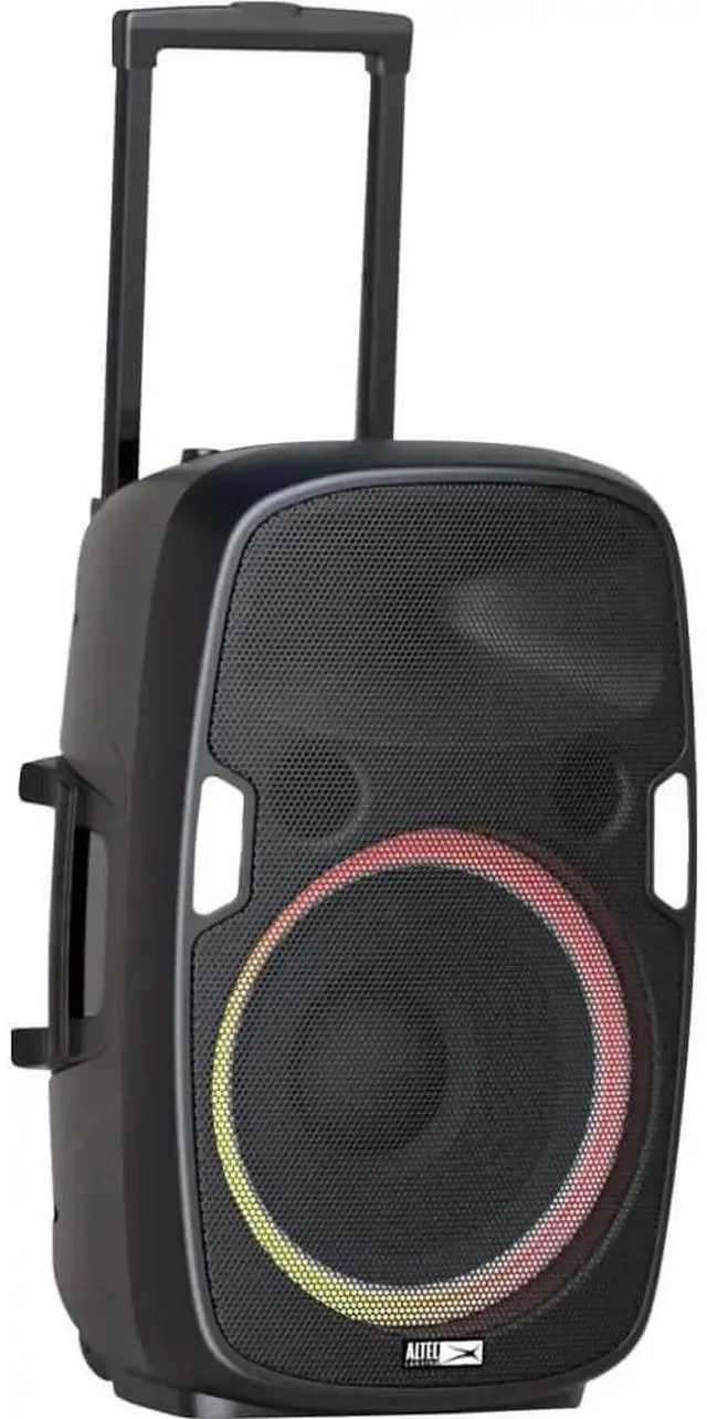 Alt view image 2 of 7 - ALTEC LANSING IMT7002BLKRB SoundRover Wireless Trolley Bluetooth Speaker