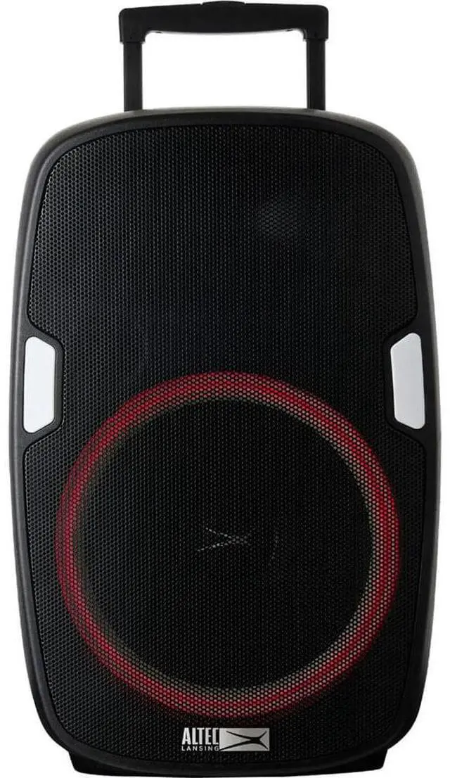Alt view image 3 of 7 - ALTEC LANSING IMT7002BLKRB SoundRover Wireless Trolley Bluetooth Speaker