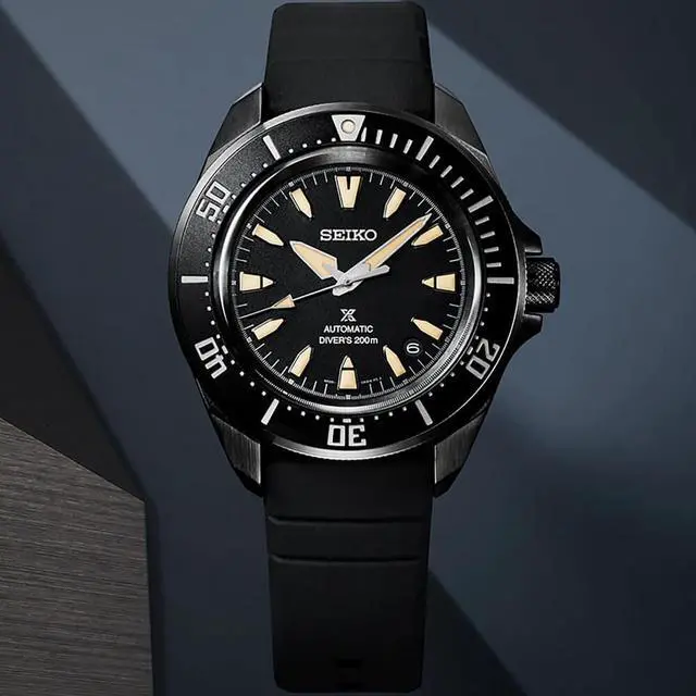 Alt view image 5 of 5 - Seiko SRPL15 Prospex Collection Automatic Diver Watch - Black