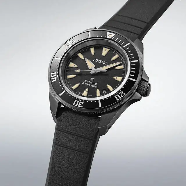 Alt view image 4 of 5 - Seiko SRPL15 Prospex Collection Automatic Diver Watch - Black