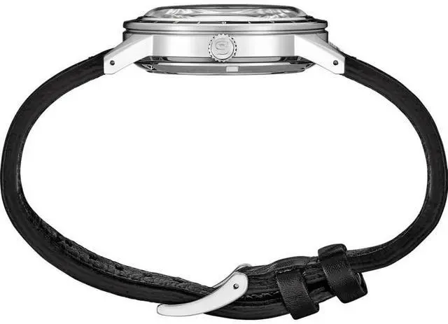 Alt view image 2 of 5 - Seiko SSK011 Presage Style60s GMT Collection Automatic Watch - Black/Ivory