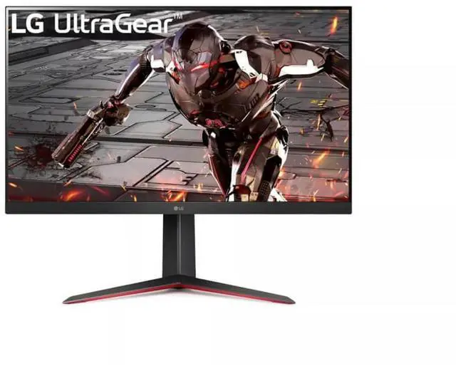 Main image of LG 32" (31.5" Viewable) 32GN650-B UltraGear QHD 2560 x 1440 1ms 165Hz HDR10 Gaming Monitor with FreeSync Premium and Tilt/Height/Pivot adjustable stand