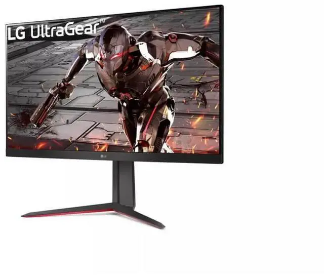 Alt view image 3 of 7 - LG 32" (31.5" Viewable) 32GN650-B UltraGear QHD 2560 x 1440 1ms 165Hz HDR10 Gaming Monitor with FreeSync Premium and Tilt/Height/Pivot adjustable stand