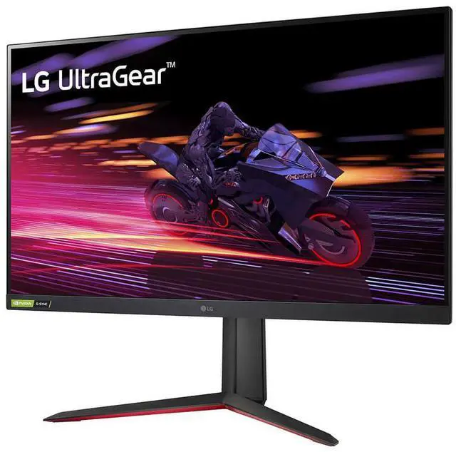 Alt view image 2 of 5 - LG 32" 165 Hz IPS QHD Gaming Monitor FreeSync Premium & G-Sync Compatible 2560 x 1440 (2K) sRGB 99% (CIE1931) UltraGear 32GP750-B