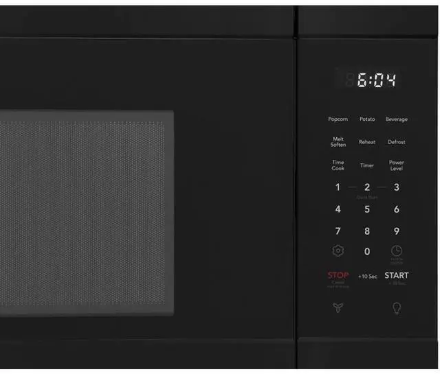 Alt view image 4 of 5 - Frigidaire FMOS1746BB 1.7 Cu. Ft. Black Over-the-Range Microwave