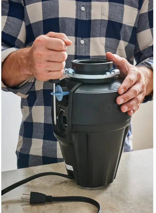 Alt view image 3 of 4 - Moen EX50C 1/2 Horsepower Prep Series Continuous Feed Garbage Disposal - Corded