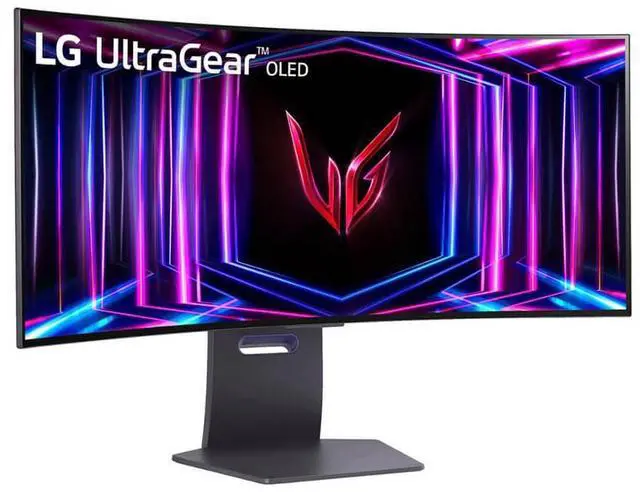 Alt view image 2 of 4 - 34" UltraGear OLED Curved Gaming Monitor WQHD FreeSync Premium Pro   240Hz 0.03ms G-Sync Compatible 800R Tilt, Height, Swivel Adjust