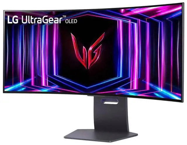 Alt view image 3 of 4 - 34" UltraGear OLED Curved Gaming Monitor WQHD FreeSync Premium Pro   240Hz 0.03ms G-Sync Compatible 800R Tilt, Height, Swivel Adjust