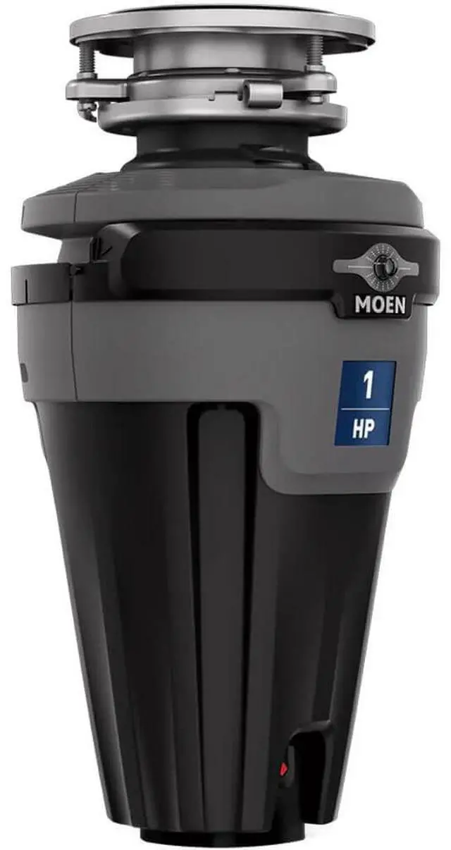 Main image of Moen EXL100C 1 Horsepower Chef Series Continuous Feed Garbage Disposal with Light - Corded