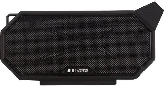 Alt view image 2 of 7 - ALTEC LANSING IMW1402BLKRB Hydraboom 2.0 Everything Proof Bluetooth Speaker - Black