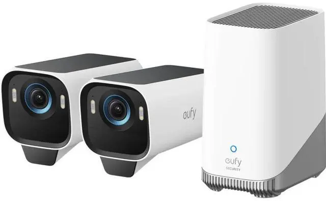 Main image of Eufy eufyCam S3 Pro 4K 2-Cam Kit  Intelligent Surveillance with Night Vision & Solar Power