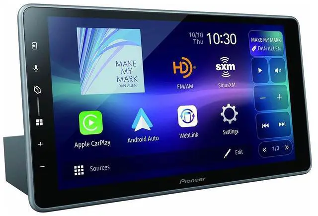 Alt view image 4 of 11 - Pioneer DMHWT5000 9 inch Digital Multimedia Receiver With Wireless Android Auto and Apple CarPlay