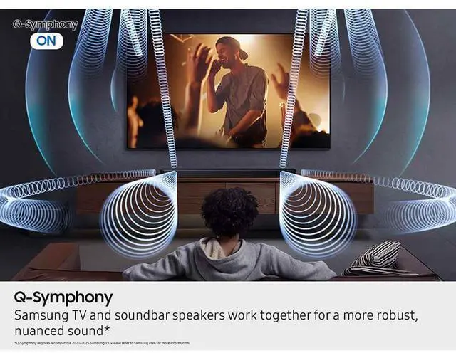 Alt view image 4 of 20 - Samsung HWQ990F 11.1.4 Channel Q-Series Soundbar with Subwoofer and Rear Speakers