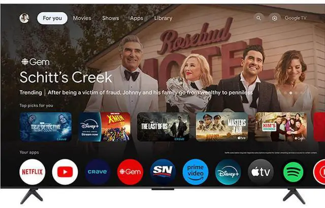 Alt view image 2 of 7 - TCL 65QM6K 65 inch Class 4K UHD QD-Mini LED QLED Google TV