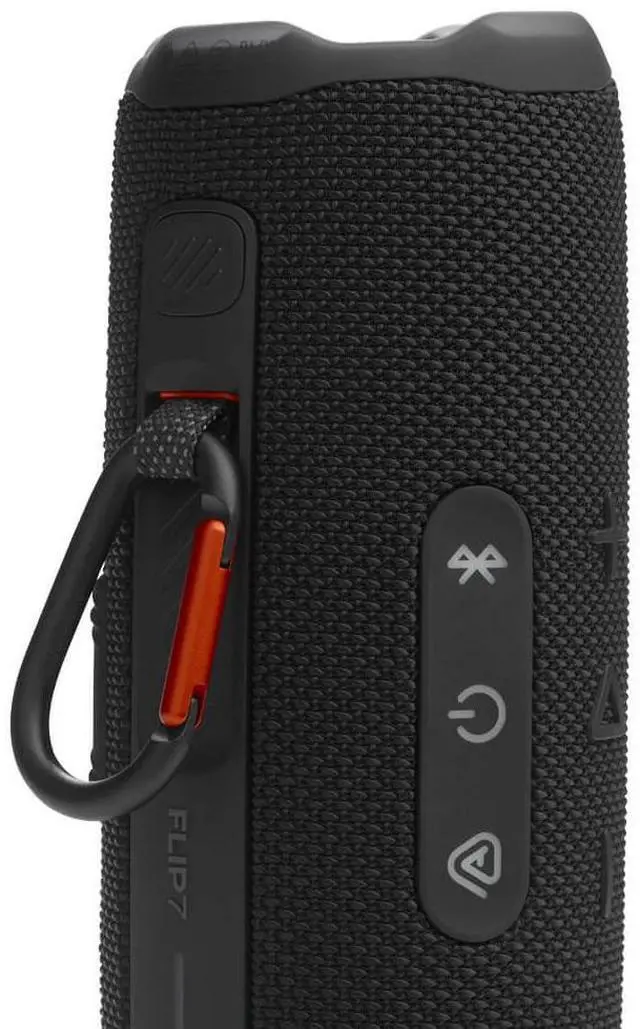 Alt view image 4 of 14 - JBL FLIP7BLK Flip 7 Portable Waterproof Bluetooth Speaker - Black