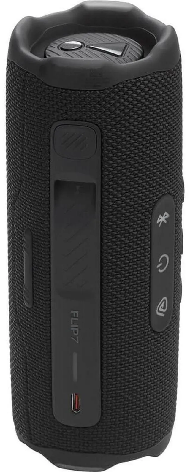 Alt view image 7 of 14 - JBL FLIP7BLK Flip 7 Portable Waterproof Bluetooth Speaker - Black