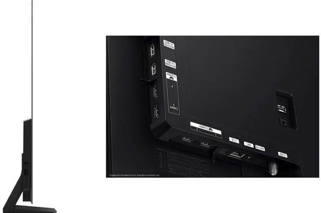 Alt view image 3 of 7 - Samsung QN65S90F 65 inch Class OLED 4K S90F Vision AI Smart TV (2025)
