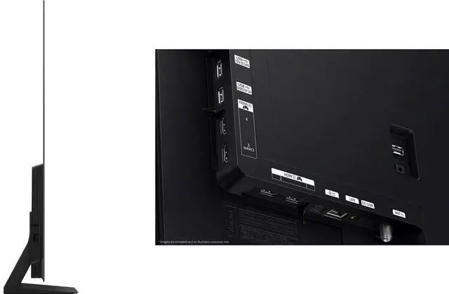 Alt view image 3 of 8 - Samsung QN55S90F 55 inch Class OLED 4K S90F Vision AI Smart TV (2025)