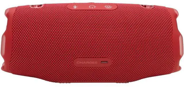 Alt view image 4 of 7 - JBL CHARGE6RED Charge 6 Portable Waterproof Speaker with Powerbank and Strap - Red