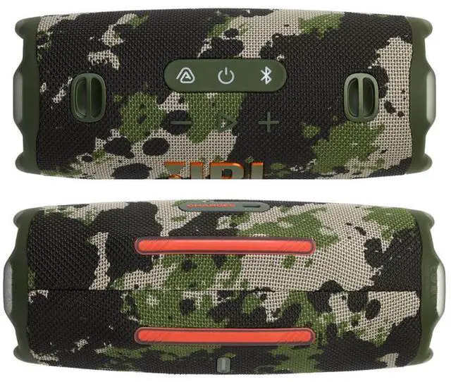 Alt view image 3 of 7 - JBL CHARGE6SQUAD Charge 6 Portable Waterproof Speaker with Powerbank and Strap - Squad