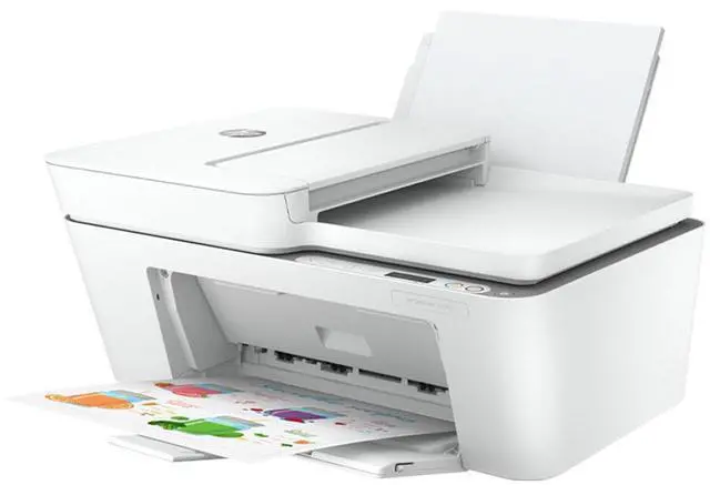 Alt view image 2 of 13 - HP DeskJet 4158e All-in-One Wireless Color Inkjet Printer W/ 6 Months Free Instant Ink W/ HP Plus