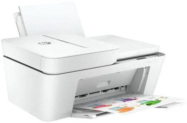 Alt view image 4 of 13 - HP DeskJet 4158e All-in-One Wireless Color Inkjet Printer W/ 6 Months Free Instant Ink W/ HP Plus