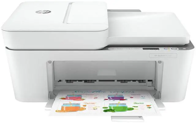 Alt view image 3 of 13 - HP DeskJet 4158e All-in-One Wireless Color Inkjet Printer W/ 6 Months Free Instant Ink W/ HP Plus