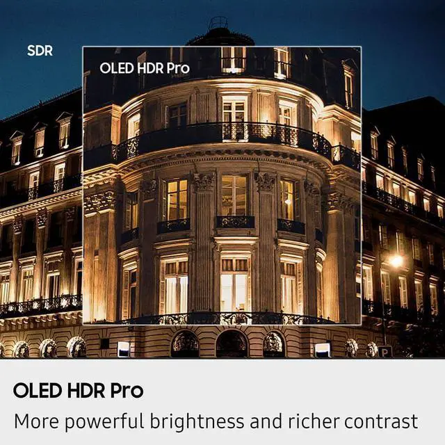 Alt view image 6 of 8 - Samsung QN55S95F 55 inch Class OLED 4K S95F Vision AI Smart TV (2025)