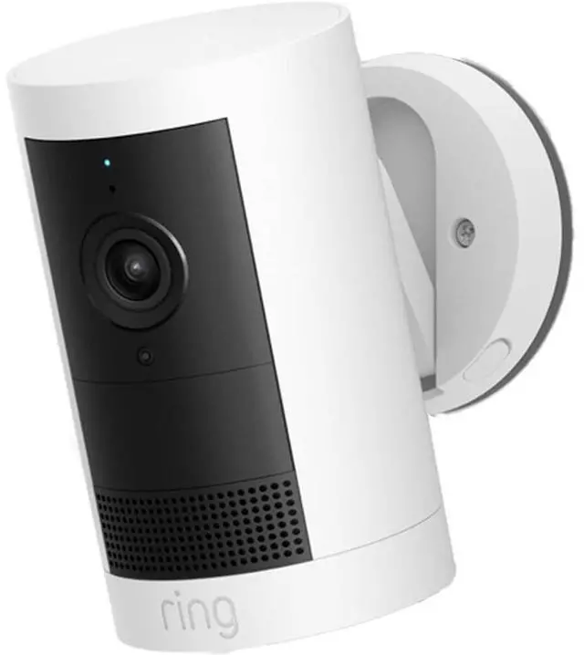 Main image of Ring OUTDRCAMPLSW Outdoor Cam Plus Stick-Up Battery Camera - White