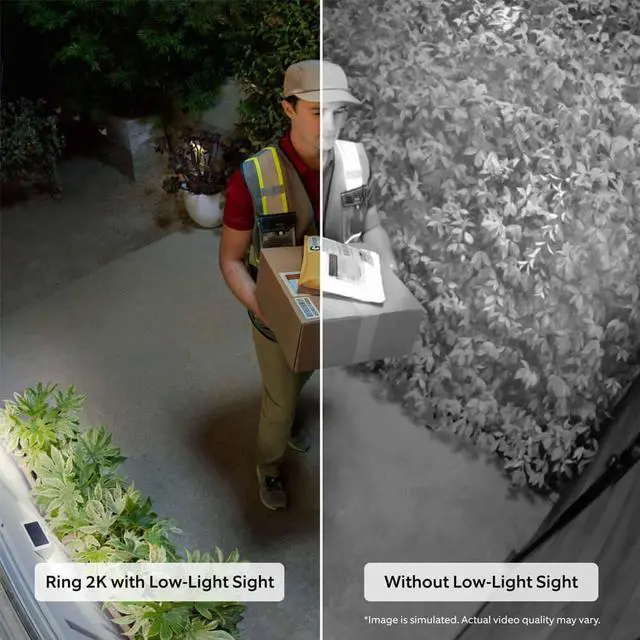 Alt view image 2 of 5 - Ring OUTDRCAMPLSW Outdoor Cam Plus Stick-Up Battery Camera - White