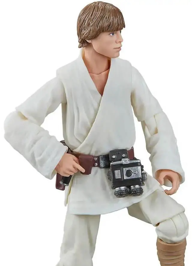 Alt view image 5 of 7 - Hasbro G1551 6 inch Star Wars The Black Series Star Wars: A New Hope Luke Skywalker Action Figure