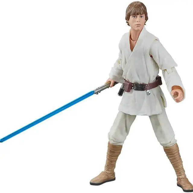 Alt view image 4 of 7 - Hasbro G1551 6 inch Star Wars The Black Series Star Wars: A New Hope Luke Skywalker Action Figure