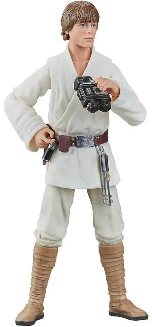 Alt view image 2 of 7 - Hasbro G1551 6 inch Star Wars The Black Series Star Wars: A New Hope Luke Skywalker Action Figure