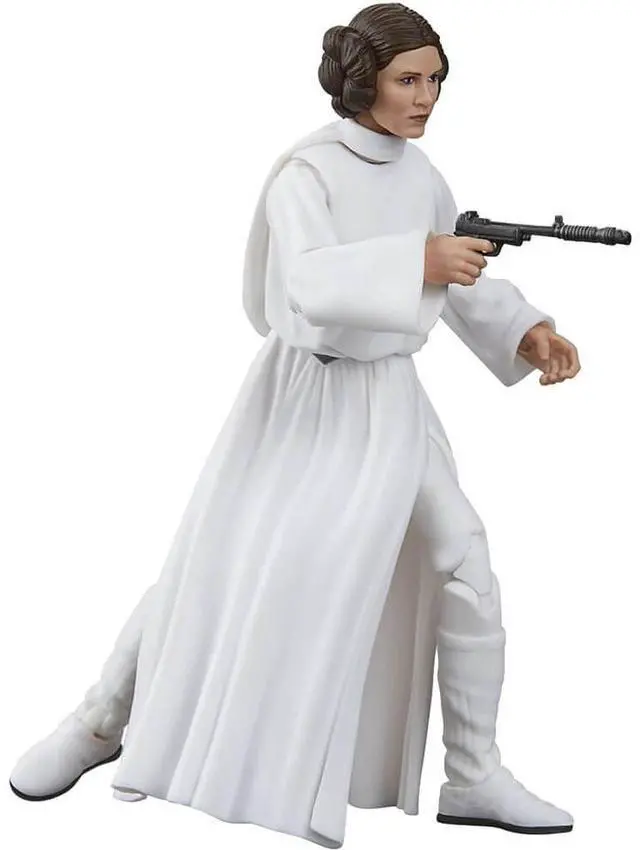 Alt view image 6 of 7 - Hasbro G1552 6 inch Star Wars The Black Series Star Wars: A New Hope Princess Leia Organa Action Figure