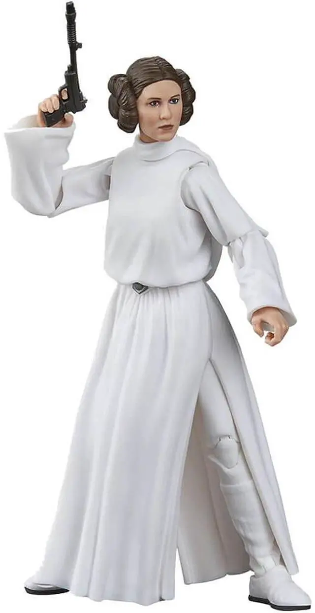 Alt view image 4 of 7 - Hasbro G1552 6 inch Star Wars The Black Series Star Wars: A New Hope Princess Leia Organa Action Figure