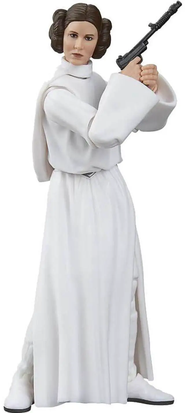 Alt view image 5 of 7 - Hasbro G1552 6 inch Star Wars The Black Series Star Wars: A New Hope Princess Leia Organa Action Figure