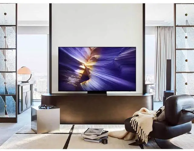 Alt view image 6 of 7 - Samsung QN83S90F 83 inch Class OLED 4K S90F Vision AI Smart TV (2025)