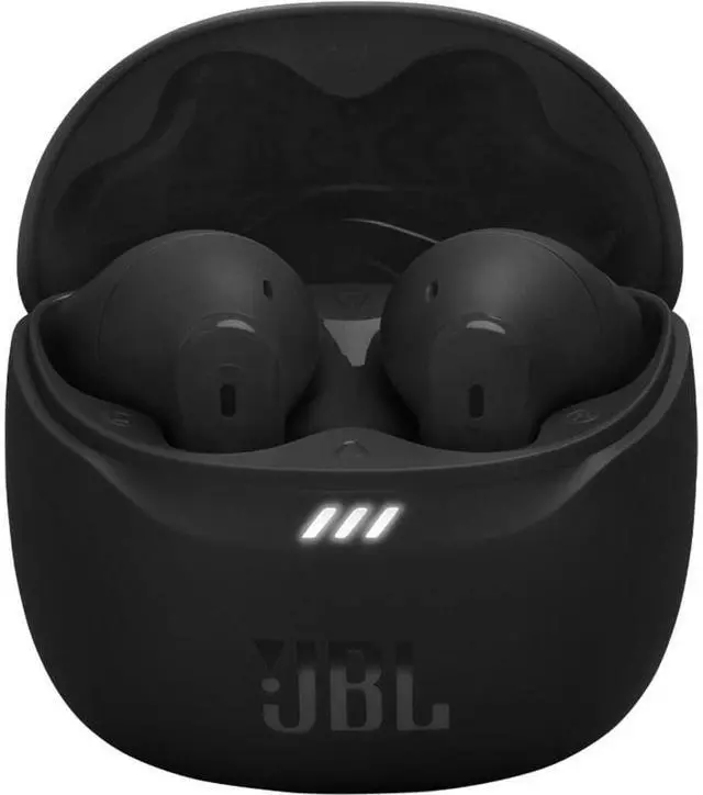 Alt view image 2 of 12 - JBL TFLEX2BLK Tune Flex 2 True Wireless Noise Cancelling Earbuds - Black
