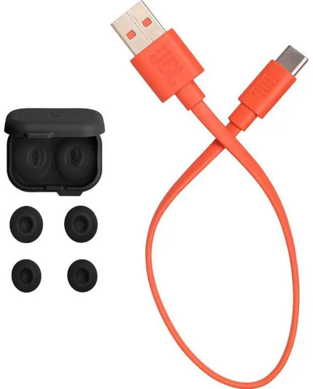 Alt view image 7 of 12 - JBL TFLEX2BLK Tune Flex 2 True Wireless Noise Cancelling Earbuds - Black