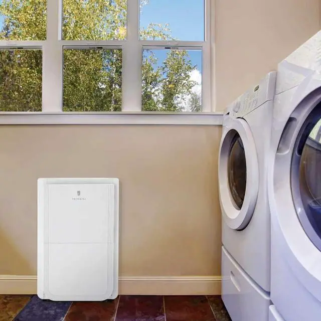 Alt view image 7 of 7 - Friedrich D35B1B 35 Pint Dehumidifier with Built-In Drain Pump