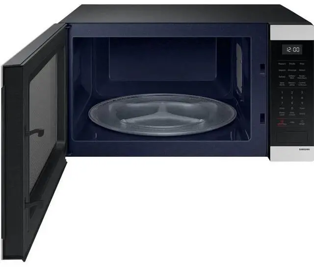 Alt view image 4 of 5 - Samsung MS19DG8500SR 1.9 Cu. Ft. Stainless Countertop Microwave