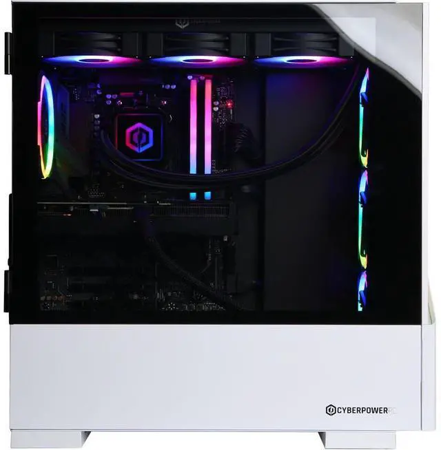 Alt view image 6 of 13 - CYBERPOWERPC SLC11000CPGV Gamer Supreme Liquid Cool - AMD Ryzen 7 7800X3D - NVIDIA GeForce RTX 5070 - 32GB RAM / 1TB SS