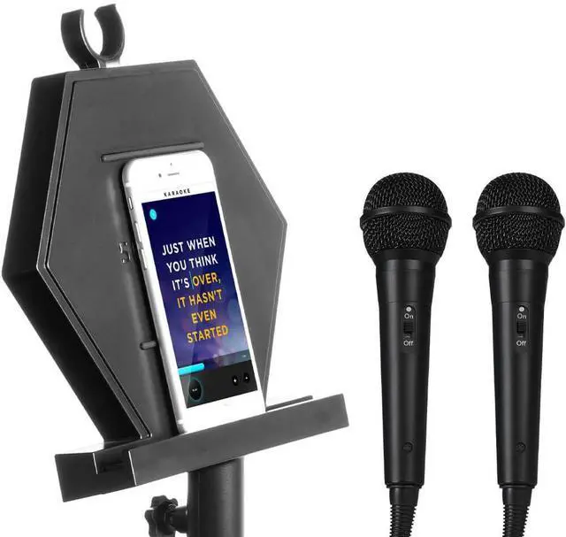 Alt view image 4 of 6 - Singsation SPKA720 Performer Deluxe All-In-One Karaoke Party System - Black