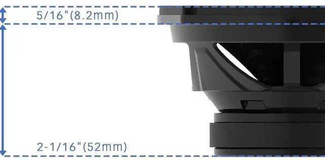 Alt view image 3 of 7 - Kenwood KFCC5798 5x7 inch Oval 2-Way Car Speakers - Black