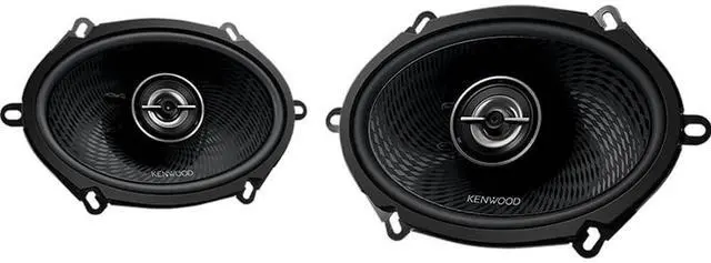 Main image of Kenwood KFCC5798 5x7 inch Oval 2-Way Car Speakers - Black