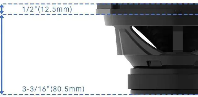 Alt view image 3 of 13 - Kenwood KFC6988 6x9 inch Oval 4-Way Car Speakers - Black