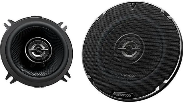 Main image of Kenwood KFC1398 5-1/4 inch Round 2-Way Car Speakers - Black