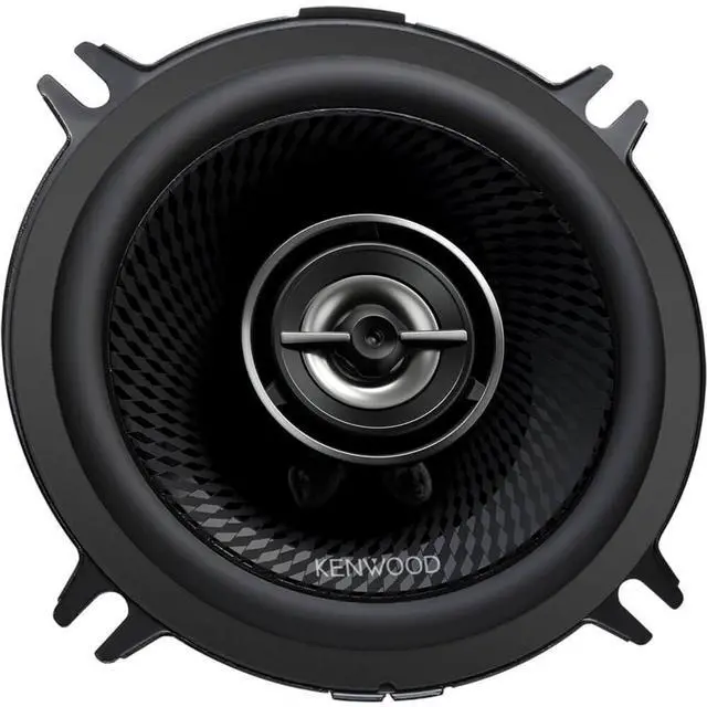 Alt view image 5 of 7 - Kenwood KFC1398 5-1/4 inch Round 2-Way Car Speakers - Black