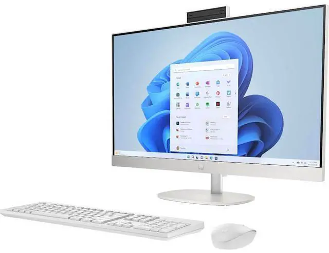 Alt view image 3 of 4 - HP 27CR0170 27 inch Touchscreen All-in-One Desktop - Intel Core i5-1335U - Intel UHD Graphics - 16GB/512GB SSD - Window